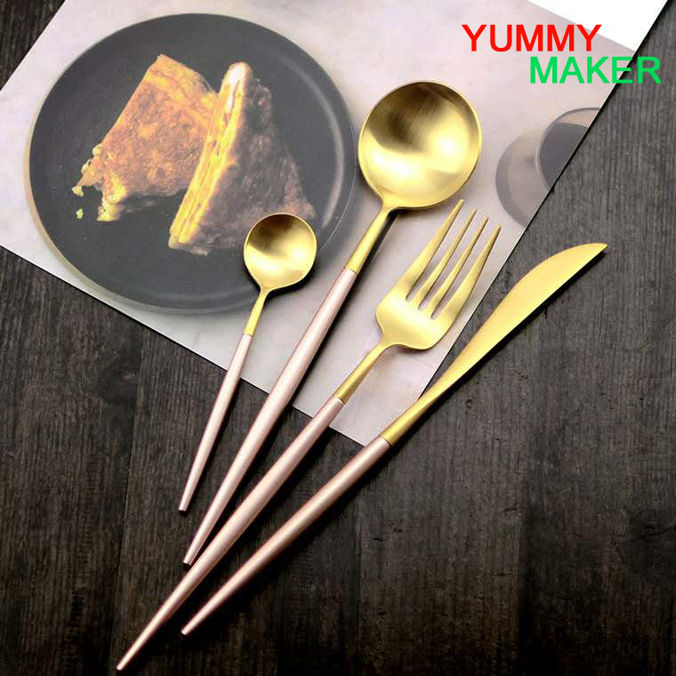 CGS202B Gold cutlery set