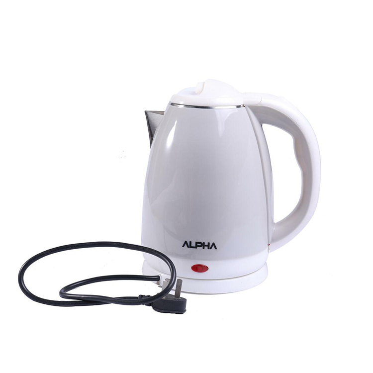 Kitchen home appliance 1.8L plastic electric kettle with led