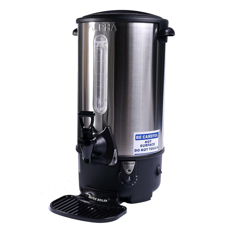 304 stainless steel double wall electric boiling water urn